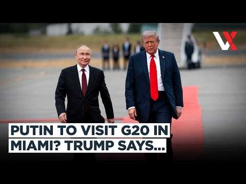 "If He Came, It Would Be Helpful" Trump Open To Putin G20 Attendance Despite Ukraine War | VERTEX