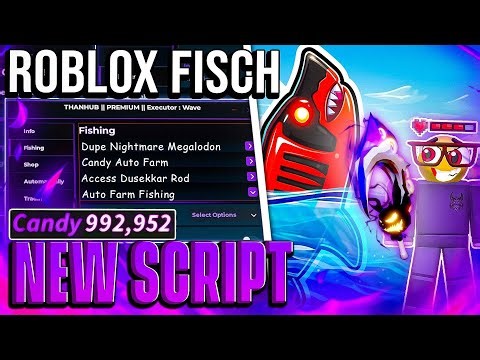 🎃 FISCH Script – NO KEY Pastebin | Auto Catch, Dupe Spear & Infinite Fish, Auto Farm & Candy Farm!