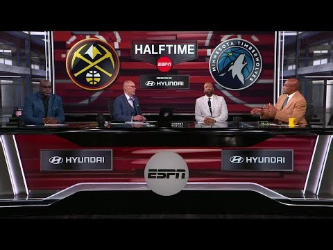 Chuck & Kenny credit Wolves' ENERGY & EFFORT in first half vs. Nuggets | Inside The NBA