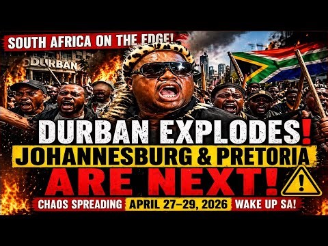 BREAKING ‼️ Durban Chaos Spreads As Johannesburg And Pretoria Brace For Massive Shutdown
