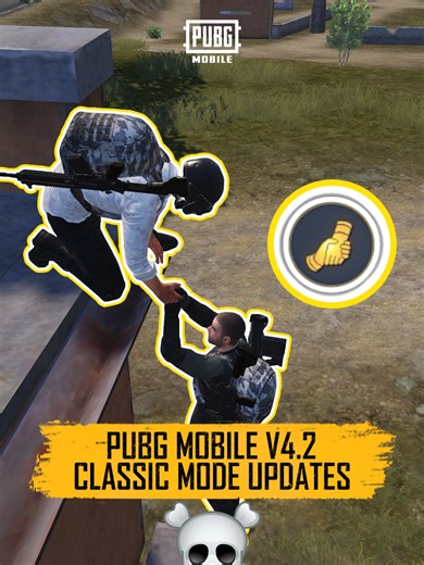 PUBG MOBILE version 4.2 will bring a series of classic updates and optimizations! Training Grounds Team-Up, Cooperative Climbing, and much more! Thank you for your continued feedback and support! ☠️🔥 WE CAN DO ALL WITH OUR PLAYERS! Download now: https://pubgmobile.go.link/PUBGM420 #PUBGMOBILE #PUBGMV420 #PUBGMCLASSICUPDATE #CANPUBGMDOTHIS