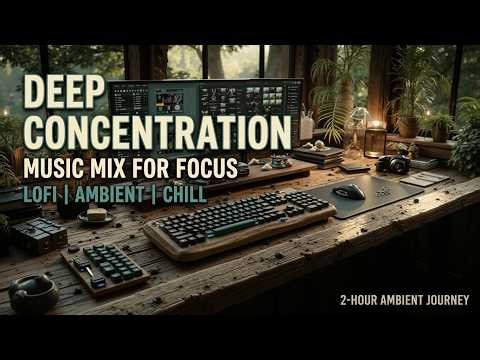 Coding music for deep concentration | Alpha waves and study beats for programmers focus