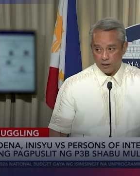 40 subpoena, inisyu vs. persons of interest sa tangkang pagpuslit ng P3-B shabu mula Laos | 24 Oras