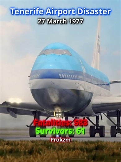 Tenerife Airport Disaster #aviation #aviationdisaster #aircrashinvestigation