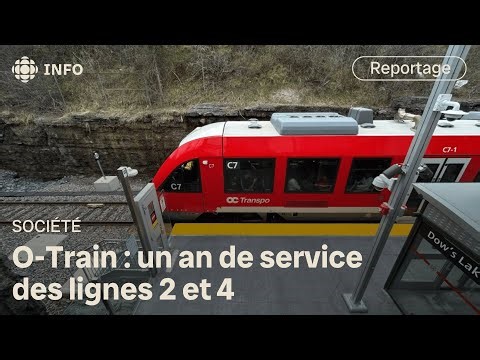 Quel bilan un an après le lancement des lignes 2 et 4 du O-Train ?