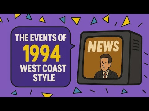 📺 1994 on the West Coast: The Year That Shook, Burned, and Rocked