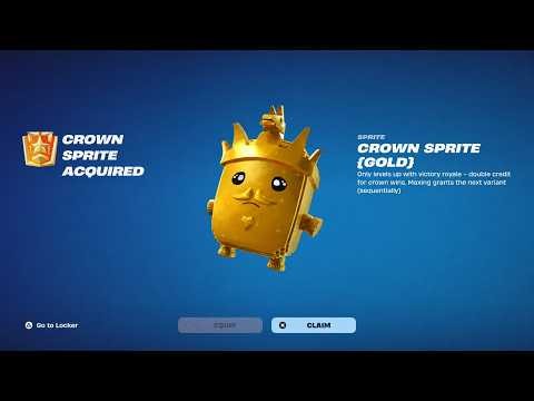 What Happens When You MASTER The GOLD Crown Sprite?! (99% Of Players Will NEVER Get This Sprite)