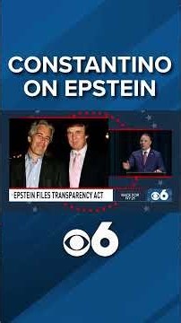 Anthony Constantino on the Epstein files and government transparency