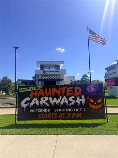 Lafayette haunted car wash turns a routine stop into spooky fun