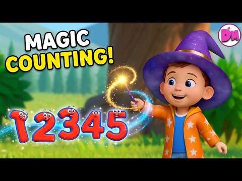 1, 2, 3, 4, 5! 🌟 Learn Numbers with the Magic Wizard Dunno