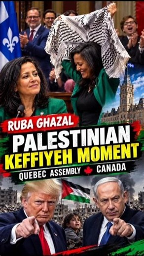 Ruba Ghazal’s Powerful Palestine Moment in Canada 🇵🇸 | Trump, Netanyahu & Gaza Debate