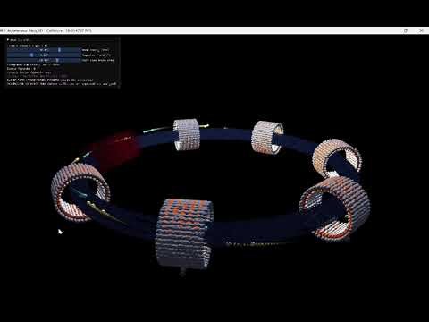 Paticle collider Simulation