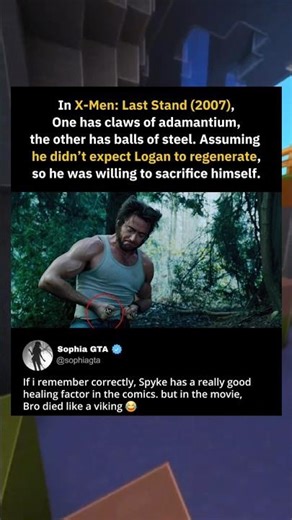 He Didn’t Know Wolverine Could Regenerate 😳