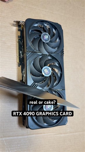 This 4090 GPU is cake?!