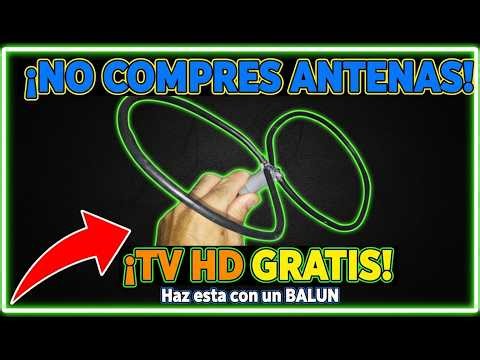 Consigue Canales HD Gratis de por Vida con este Receptor de Cable Coaxial Casero