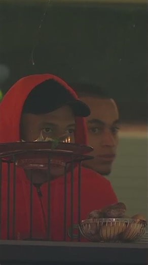 AFCON Aficionado! Mbappe watching Cameroon in Moroccan colors! #beINAFCON #AFCON2025 #mbappe #shorts