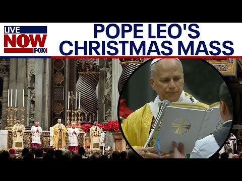 WATCH: Pope Leo XIV celebrates first Christmas Eve Mass