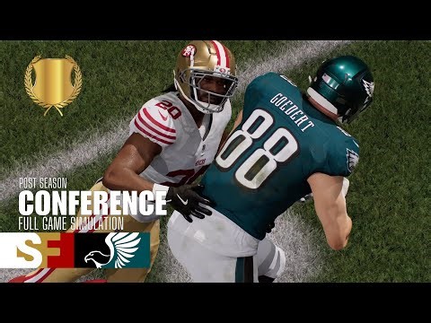 49ers vs. Eagles | 2025-26 NFC Championship | Madden NFL 26 Simulation