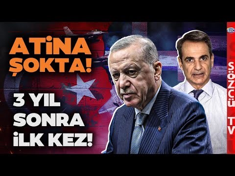Atina'da Kırmızı Alarm! Türk Savaş Uçakları Ege Semalarında! Nefes Kesen Dakikalar!