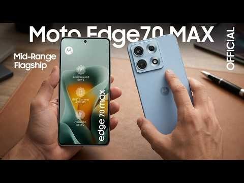 Motorola Moto Edge 70 MAX (Ultra): Official Teaser | First Look New Design & Key Specs Confirmed!