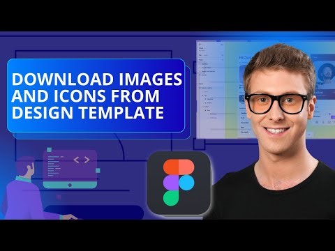 How to Download Images and Icons From a Figma Design Template | Quick Guide 2025