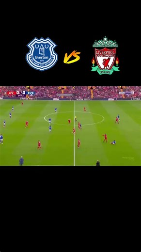 Everton vs Liverpool Premier League Match