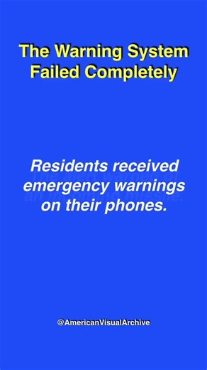 The Warning System Failed Completely