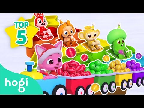 [🌟BEST] Colorful Winter Activities with Pop It and More ❤️ 🛷｜Christmas Hogi｜Hogi Pinkfong