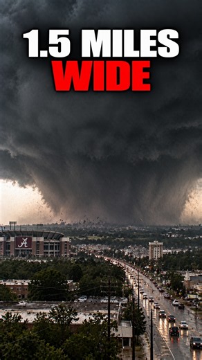 This Tornado Was 1.5 Miles Wide and Moving Fast