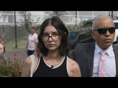 Woman stabbed more than 40 times shows up at attacker's hearing in Brazil | AFP