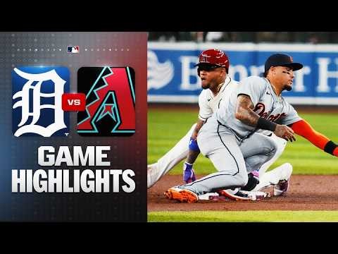 Tigers vs. D-backs Game Highlights (3/30/26) | MLB Highlights