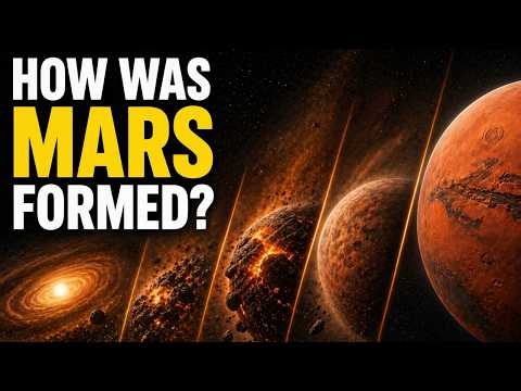 How Mars Formed – Birth of Mars, Atmosphere Loss, Water Disappearance, and Planetary Evolution