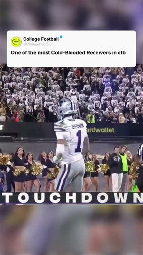 Jayce Brown: Kansas State weapon. With the Kansas State Wildcats football, quick, explosive, tough t