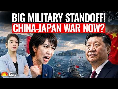 China's NAVY SURROUNDS Japan Island! Tokyo Deploys MILITARY & DRONES! DANGER For US Troops?