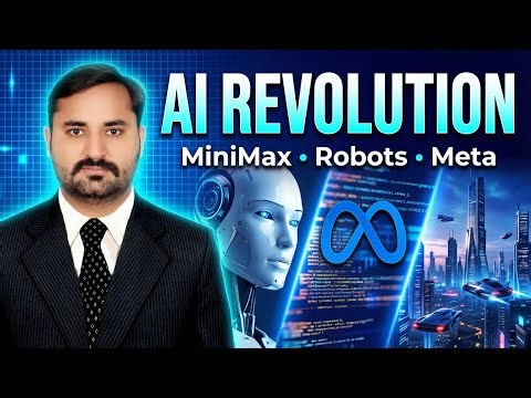 AI Revolution 2026: MiniMax M2.1, Robot Police & Meta's Game-Changing Features