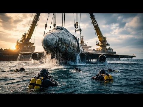 Crashed Boeing 747 Recovered from the Ocean | Full Deep-Sea Salvage & Restoration Journey