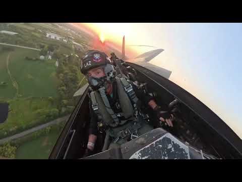 U.S. Air Force Capt. Nick “Laz” Le Tourneau and his trusty F-22 Raptor