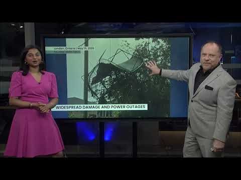 Tornado warnings issued Tuesday as severe storms hit southern Ontario | #WeatherAM
