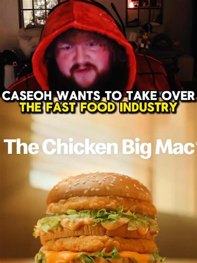 Caseoh wants to revolutionize the fast food industry. #caseoh #fastfood #caseohfunnymoments #caseohfunnyclips #caseohclips