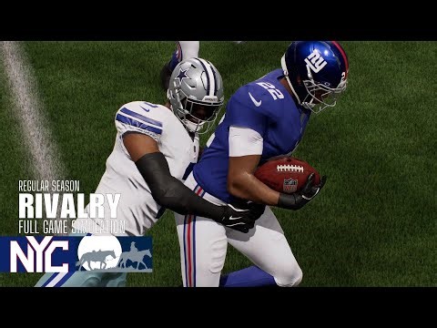 Giants vs. Cowboys | 2026 Rivalry Game | Madden NFL 26 Simulation