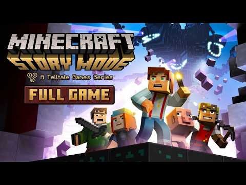 Minecraft Story Mode Season 1 FULL GAME Walkthrough Gameplay No Commentary All Episodes & Ending