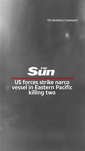 US forces strike narco vessel in Eastern Pacific killing two