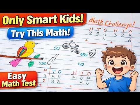 Grade 2 Math Worksheet | Easy Worksheet for Kids I Daily Math Practice |5 Easy Questions Every Child