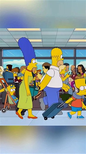 Marge gets surprise #simpsons