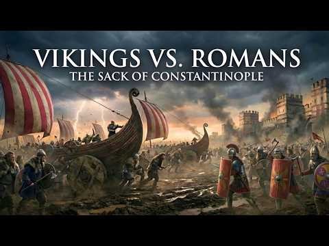 VIKINGS VS ROMANS: The Kievan Rus' Attack the Gates of CONSTANTINOPLE!