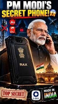 మోదీ వాడే RAX ఫోన్‌లో ఇన్ని సీక్రెట్లా..? | #raxphone #narendramodi #cybersecurity #phonehacking