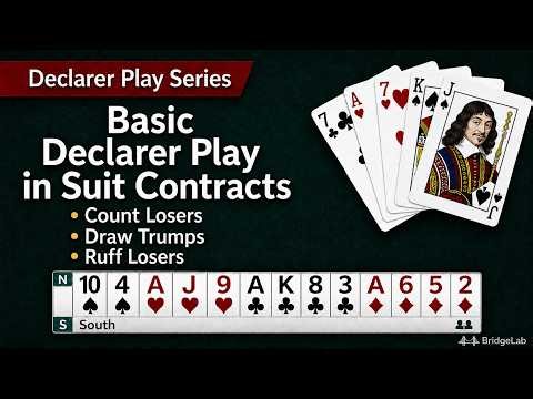 Basic Declarer Play in Suit Contracts