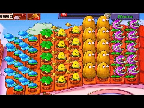 Plants Vs Zombies | Last Stand Roof | Plants Vs All Zombies Gameplay Full HD 1080p 60fps