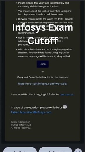 Infosys Expected Cutoff 2026 | DSE, SP Exam Question Asked | 26 April Real Question Pattern Analysis