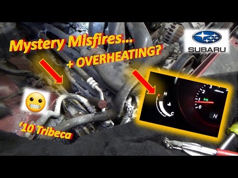 Tricky Tribeca: Mystery MISFIRES...+ OVERHEATING?? (Subaru H6)
